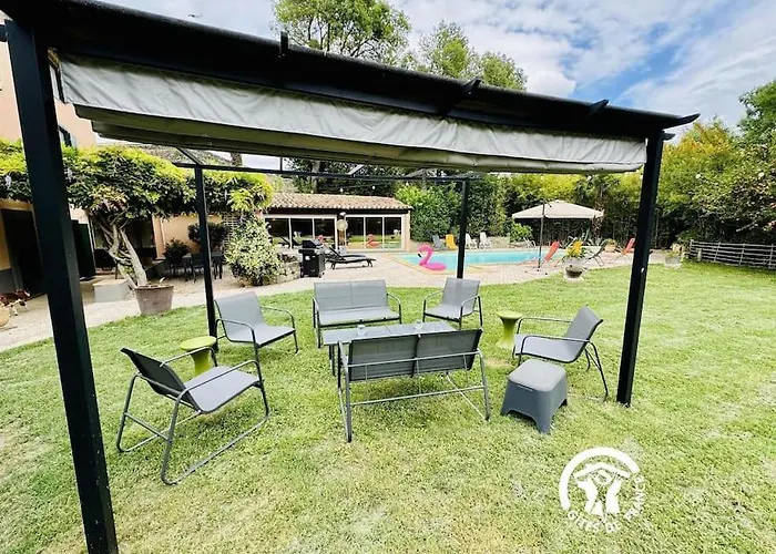 Domaine 15 Pers, Piscine, Petanque, Canal Du Midi * קרקסון